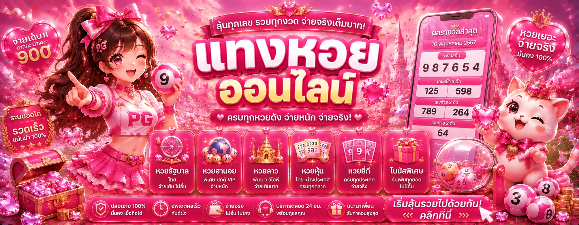 แทงหวยออนไลน์ LOVESLOT888 ผลหวยสดทุกสำนัก